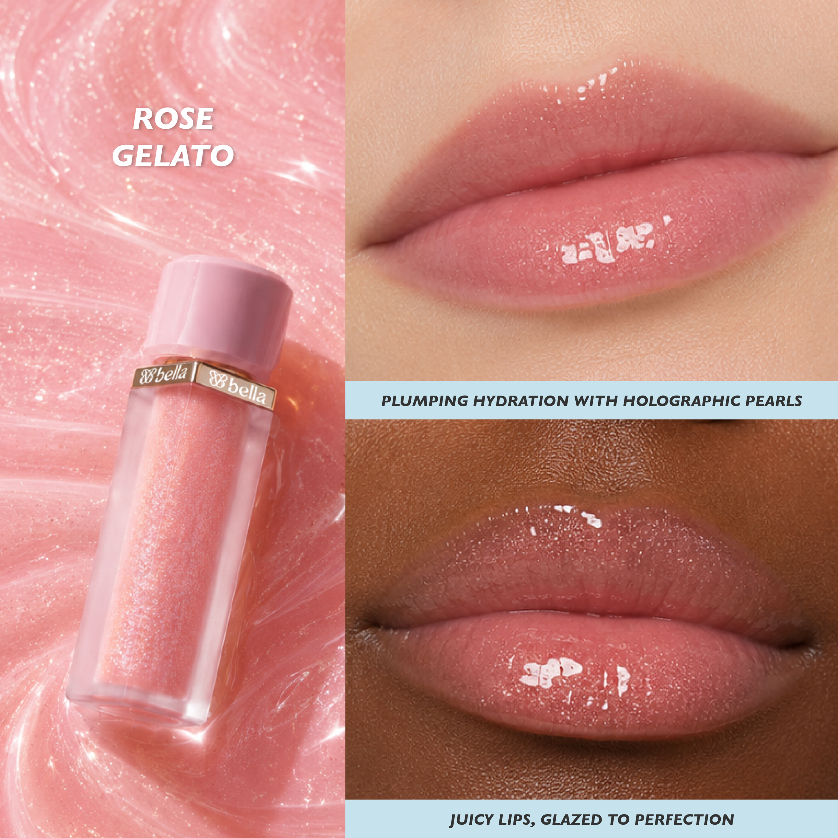 BUTTERFLY LIP ICE - ROSE GELATO