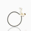 THE BRACELET: BLACK OBSIDIAN EVIL EYE